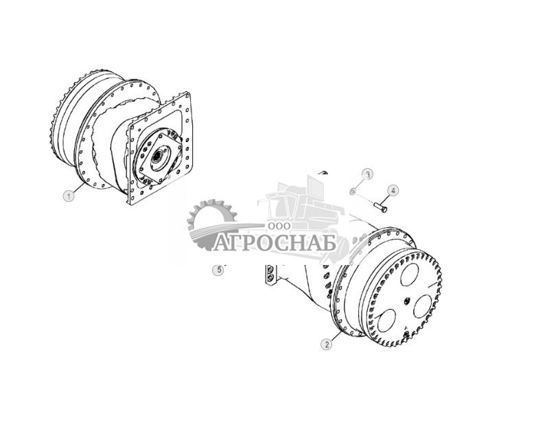 Final Drive, Low Ground Pressure (LGP) Track Frame (163375 - ) - ST903777 51.jpg